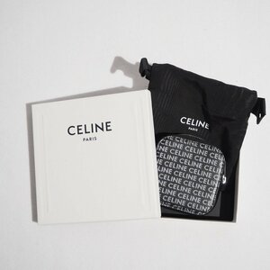 C2342P　■CELINE セリーヌ■　新品同様 23AW 10K743FGH コインケース ブラック / マルチケース 財布 メンズ レディース rb