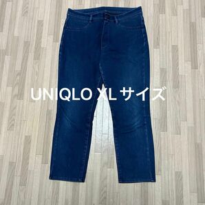 【UNIQLO】ウルトラストレッチクロップドレギンスデニムパンツ　XLサイズ