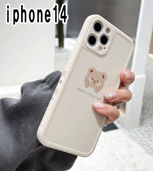 iphone14ケース カーバー TPU 可愛い　お洒落　韓国　　軽量 ケース 耐衝撃 高品質5a4
