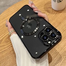 iphone11promaxケース TPU 軽量 ケース 耐衝撃　無線　磁気 ワイヤレス充電 ブラック _画像5