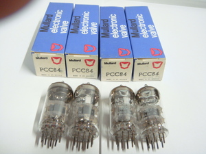 * free shipping vacuum tube Mullard PCC84/7AN7/CV5192. three ultimate tube : increase width proportion /24 middle profit .3 ultimate MT tube 4 pcs set *