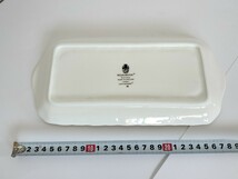 ウェッジウッド WEDGWOOD ホワイト プレート 食器 カントリーウェア サンドウィッチプレート（29×14cm）_画像2