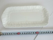 ウェッジウッド WEDGWOOD ホワイト プレート 食器 カントリーウェア サンドウィッチプレート（29×14cm）_画像1