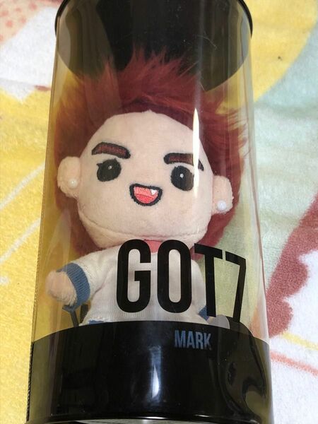 レア 公式 GOT7 GOTOON MARK キャラクター人形 初代 ガットセブン ガッセ マーク ドール ぬいぐるみ 金具劣化有