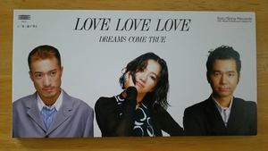 CDシングル / LOVE LOVE LOVE / DREAMS COME TRUE