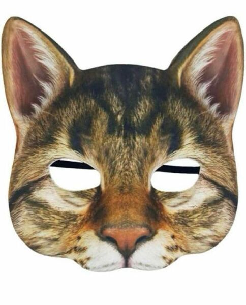 ハロウィン コスプレ マスク 動物 猫 仮面 おもしろ 男女兼用