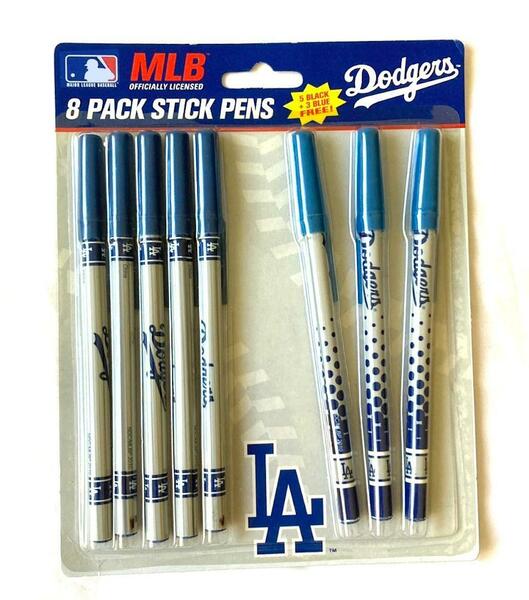【海外限定】ロサンゼルス ドジャース MLB公式 スティックペン8本 大谷翔平