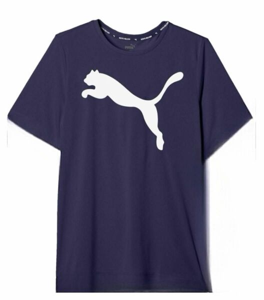 PUMA（プーマ）吸水速乾トレーニング半袖 ACTIVEビッグロゴTシャツ メンズ XL（LL）