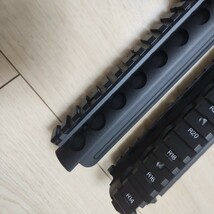 東京マルイ ガスブローバックM4用 純正RASハンドガード M4A1 MWS/CQBR付属品_画像5