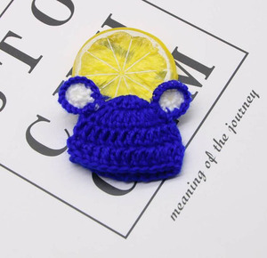 01 オビツ１１ フィギュア 人形 カスタムドール 毛糸帽子 耳付き ブルー