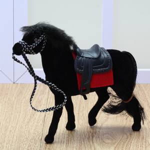 123-04 オビツ１１ フィギュア 人形 カスタムドール 撮影用 馬 ホース サラブレッド ブラック