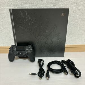  rare SONY PlayStation4 Pro CUH-7200 last obas2 Limited Edition PlayStation 4 controller attached operation verification ending 