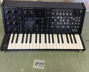 KORG コルグ シンセサイザー MS-20mini アナログシンセサイザー synthesizer 本体のみ 音響機材 通電未確認 当時物 現状品 u3977