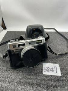 【ジャンク】YASHICA ヤシカ electlo 35 カメラ フィルムカメラ レンズ yashinon-dx 1:1,7 f=45mm ヴィンテージ 当時物 u3847