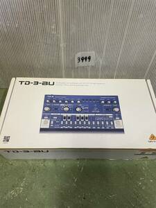 【新品未開封】ベリンガー Behringer アナログベースラインシンセサイザー TD-3-BU 箱付き 音響機器 器材 音楽 ミュージック u3999