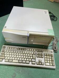 【ジャンク】IBM 6587-JP7 パーソナルコンピューター デスクトップパソコン キーボード レトロ ヴィンテージ パーツ取り 当時物 u4069