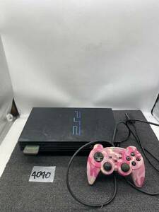 【1円】PlayStation2 SCPH-10000 コントローラー SONY ソニー ゲーム機 ゲーム PSP プレステ ゲーム機本体 game ブラック 現状品 u4040