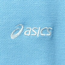 特価/未使用【サイズ=2XO(4L)JASPO】ASICS/アシックス/ワンポイント/メンズ/半袖/カノコ/Tシャツ/胸囲=105～111cm/light.aqua_画像3