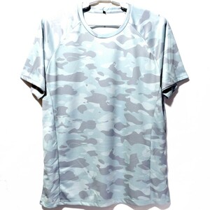  special price / unused [ size =L]DRY & MESH/do Ryan do mesh / men's / short sleeves / active wear /. sweat speed ./ reflection / chest =96~104cm/off camouflage ②