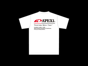 Apex X ロゴTシャツ LL 白 アペックス APEXi