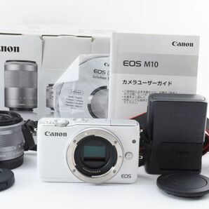 #s154★美品★ キャノン Canon EOS M10 EF-M15-45mm F3.5-6.3 IS STM レンズキットの画像1