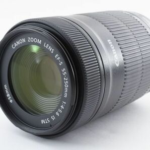 #s86★美品★ Canon キヤノン EF-S 55-250mm F4-5.6 IS STMの画像2