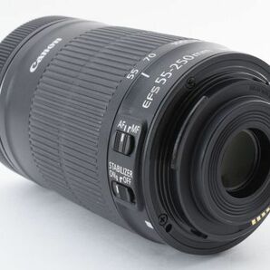 #s86★美品★ Canon キヤノン EF-S 55-250mm F4-5.6 IS STMの画像7