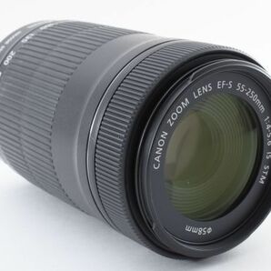 #s86★美品★ Canon キヤノン EF-S 55-250mm F4-5.6 IS STMの画像4
