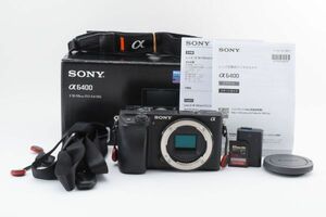 #t37★美品★ SONY ソニー α6400 ILCE-6400 ボディ