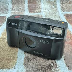 1円スタート！ 【美品】 CANON Autoboy TELE6 キヤノン オートボーイ コンパクトカメラ