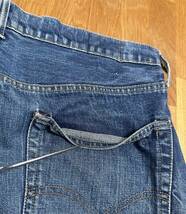 状態◎ 濃紺！ 70s Vintage Levi's Levi's 505 66前期 5刻印 デニムパンツ ヴィンテージ オリジナル W39 古着_画像7