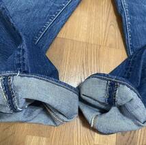 状態◎ 濃紺！ 70s Vintage Levi's Levi's 505 66前期 5刻印 デニムパンツ ヴィンテージ オリジナル W39 古着_画像9