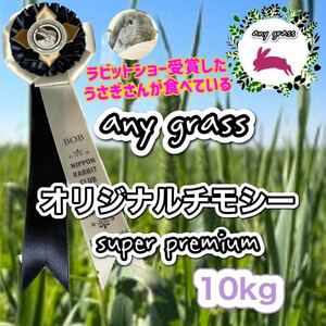 any grass オリジナルチモシー super premium 10kg 圧縮　無選別