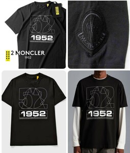 新品国内正規Мサイズ　MONCLER GENIUS 2 1952 クルーネック半袖Tシャツ