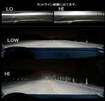 Philips LED チップ ラングラー JEEP JK36 TJ40 簡単取付け 12000LM H4 Hi Lo ヘッドライト 新基準車検対応 3000K 6500K 8000K_画像4