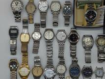 ジャンク品 腕時計 SEIKO / CITIZEN / ORIENT / WALTHAM / VAGARY 他多数 まとめて 腕時計 懐中時計 自動巻き 手巻き クォーツ (k-0599)_画像2