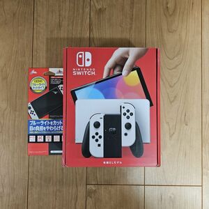 [フィルム付･印無･新品] Nintendo Switch 有機ELモデル ホワイト