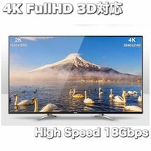 1.5m 4K HDMI ケーブル 高品質 Ver2.0 プレミアムハイスピード ＊ スイッチ HDMIケーブル ゲーム テレビ モニター プロジェクター TV 接続_画像3