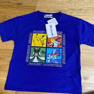 ポケットモンスター　ポケモン　半袖Tシャツ　110 青