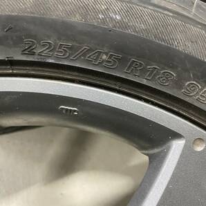 HONDAオデッセイ純正ホイール18インチ タイヤブリヂストン225/45Ｒ１８の画像3