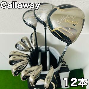 メンズクラブセット Callaway LEGACY 12本 ゴルフセット Callaway キャロウェイ LEGACY レガシー HAWK EYE ホークアイ