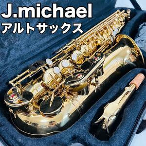  alto saxophone AL-500 J.michael ultimate beautiful goods maintenance tool great number J Michael musical instruments beginner start for 