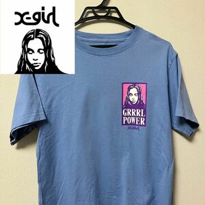 X-girl s/s Tshirt Blue