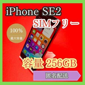 iPhoneSE2 SIMフリー　256GB 管理番号61
