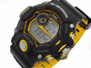 G-SHOCK GW-9400YJ-1JF RANGEMAN 腕時計 電波ソーラー メンズ デジタル ブラック イエロー Gショック ジーショック カシオ 国内正規品