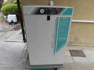 日立 HITACHI BEBICON MODEL PO-0.75LS 日立 ヒタチ ベビコン 小形空気圧縮機 100v（50Hz/60Hz)★即決の場合送料半額負担★管509-33