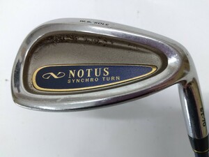 ★【単品アイアンSW】MIZUNO ミズノ NOTUS SYNCHRO TURN ST-70 flex:R PURE SELECT α-Ti メンズ右　ノータスアイアン☆