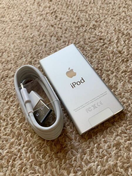 ◎美品 動作確認済 iPod nano アイポッドナノ 第7世代　シルバー Bluetooth フィットネス APP