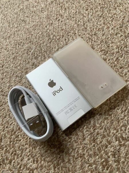 ☆美品 動作確認済 iPod nano アイポッドナノ 第7世代　シルバー Bluetooth フィットネスAPP