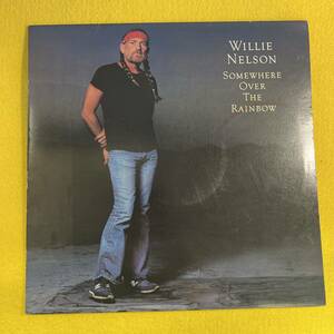 【Willie Nelson★ウィーリー・ネルソン】Somehere Over The Rainbow★ LP レコード★1981年★国内盤★帯無し★カントリー＆ウェスタン